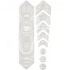 All-mountain-style Accessoires Cadre Basic Kit De Protection De Cadre 9 Pièces, Blanc
