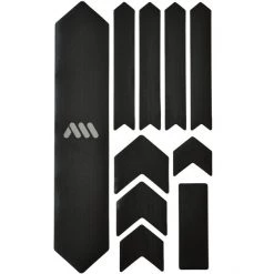 All-mountain-style Accessoires Cadre Extra Kit De Protection De Cadre 10 Pièces, Noir/argent