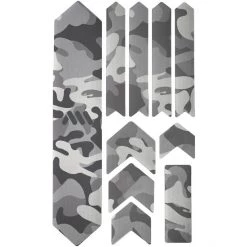 All-mountain-style Accessoires Cadre Extra Kit De Protection De Cadre 10 Pièces, Transparent/gris