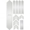 All-mountain-style Accessoires Cadre Extra Kit De Protection De Cadre 10 Pièces, Blanc