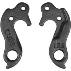 Cube Pattes De Dérailleur Derailleur Hanger #106, Noir