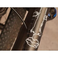 Dyedbro Accessoires Cadre 3dumb Face Kit De Protection De Cadre, Transparent/noir -Accessoires cadre fourche Soldes dyedbro 3dumb face frame protection kit 5