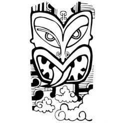 Dyedbro Accessoires Cadre Aotearoa Kit De Protection De Cadre, Transparent/noir