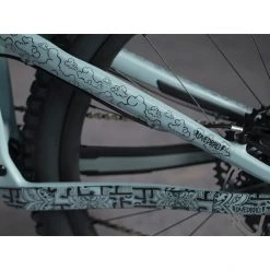 Dyedbro Accessoires Cadre Aotearoa Kit De Protection De Cadre, Transparent/noir -Accessoires cadre fourche Soldes dyedbro aotearoa frame protection kit black 4