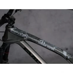 Dyedbro Accessoires Cadre Aotearoa Kit De Protection De Cadre, Transparent/blanc