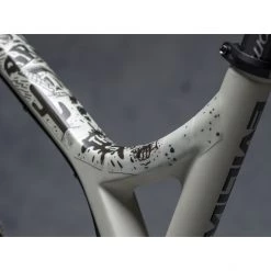 Dyedbro Accessoires Cadre Fluor Kit De Protection De Cadre, Transparent/noir -Accessoires cadre fourche Soldes dyedbro fluor frame protection kit black 5