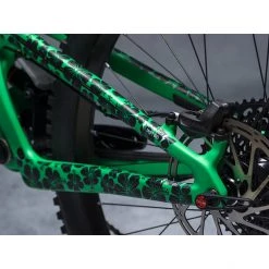 Dyedbro Accessoires Cadre Hawaiian Flowers Kit De Protection De Cadre, Transparent/noir -Accessoires cadre fourche Soldes dyedbro hawaiian flowers frame protection kit black 5