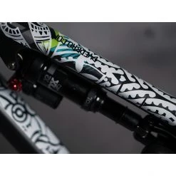 Dyedbro Accessoires Cadre Maori Kit De Protection De Cadre, Transparent/blanc -Accessoires cadre fourche Soldes dyedbro maori frame protection kit white 4