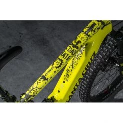 Dyedbro Accessoires Cadre Pray For Straya Kit De Protection De Cadre, Transparent/noir