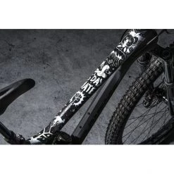 Dyedbro Accessoires Cadre Pray For Straya Kit De Protection De Cadre, Transparent/blanc