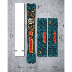 Dyedbro Accessoires Cadre RRR X Kit De Protection De Cadre, Multicolore