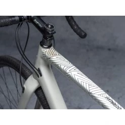 Dyedbro Accessoires Cadre Stay Free Kit De Protection De Cadre, Transparent/noir