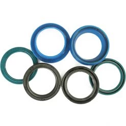 Enduro-bearings Réparation Fourche FK-6612 Kit Joint Pour Rockshox 32mm, Bleu/noir