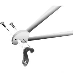 Marwi Pattes De Dérailleur GH-056 Crochet De Dérailleur M4x0,7