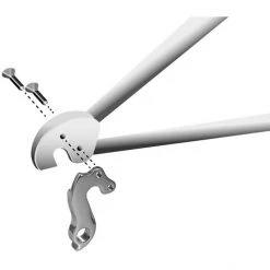 Marwi Pattes De Dérailleur GH-080 Crochet De Dérailleur M4x0,7