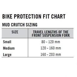 Raceface Réparation Fourche Mud Crutch, Noir -Accessoires cadre fourche Soldes race face mud crutch black 4