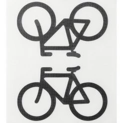 Reflective-berlin Accessoires Cadre Decals Autocollant Réfléchissant, Noir