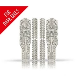 Riesel-design Accessoires Cadre Chain:TAPE 3000, Gris/blanc