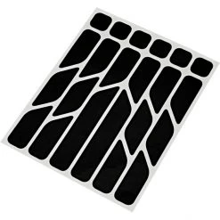 Riesel-design Accessoires Cadre Re:flex Autocollants Réfléchissant, Noir