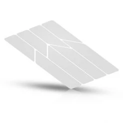 Riesel-design Accessoires Cadre Re:flex Frame Autocollant Réfléchissant, Argent