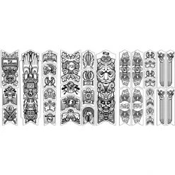 Unleazhed Accessoires Cadre Unscratch BP01-F Film De Protection De Cadre 1 Jeu, Noir/transparent